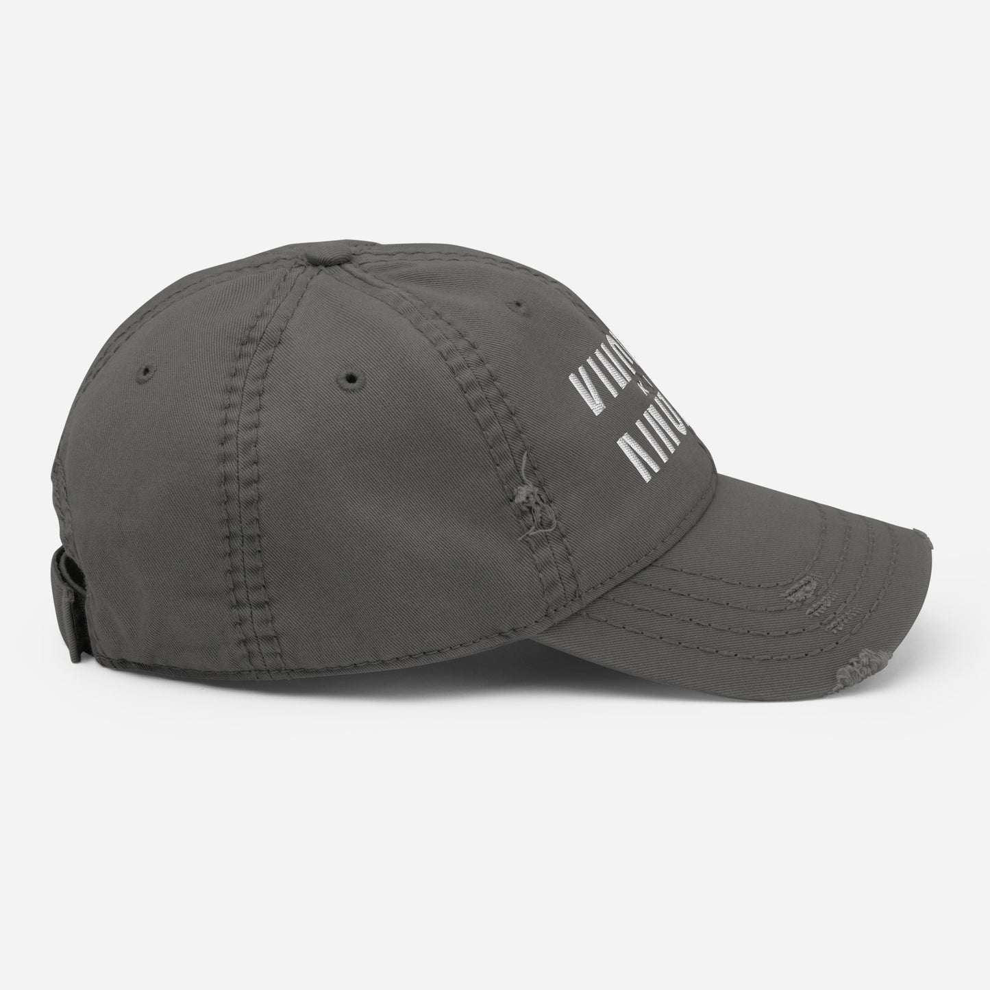 Kingdom Kid Distressed Dad Hat