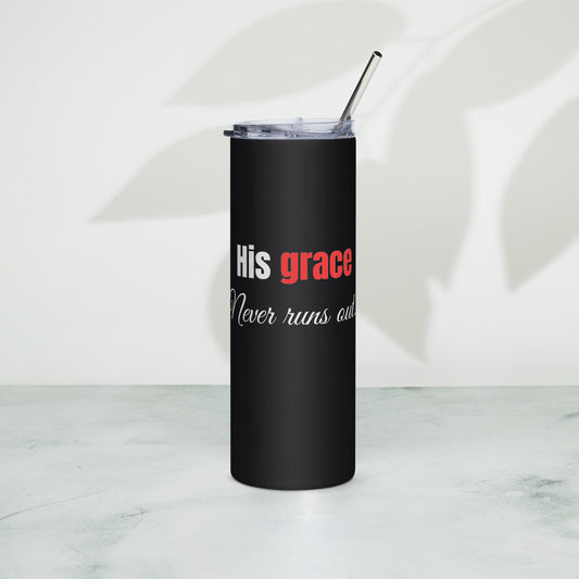 His Grace Stainless steel tumbler