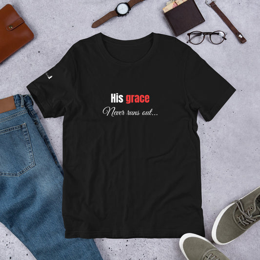 His Grace Unisex t-shirt