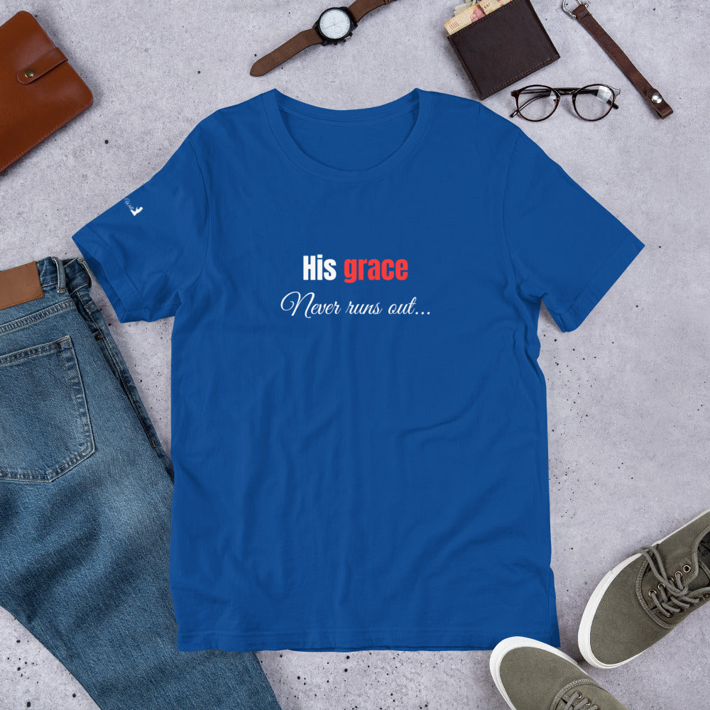 His Grace Unisex t-shirt